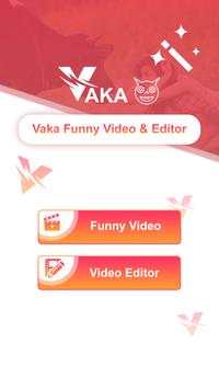 Vaka Funny Video Status - Video Editor скриншот 1