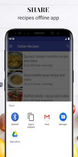 Italian recipes with photo offline screenshot 5