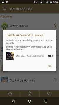 Warfighter App Lock Theme screenshot 4