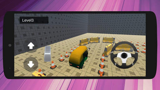 Auto Rickshaw Parking : Free Parking Game screenshot 4