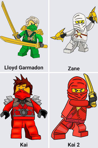 How to draw Ninja characters screenshot 1
