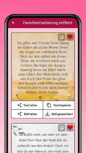 Liebesgedichte für ihn & sie screenshot 2