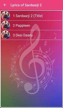 Sardaarji 2 Songs Lyrics screenshot 2