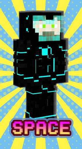 SPACE SKIN for Minecraft PE screenshot 2