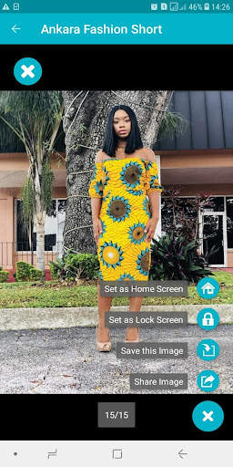 Ankara Fashion Short Design screenshot 8