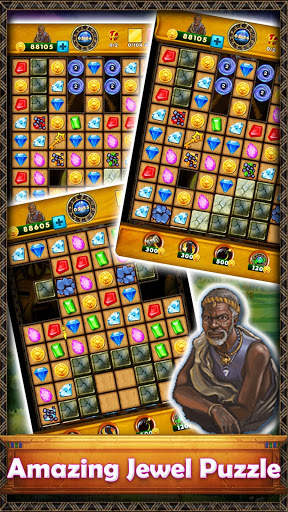 Gem Quest Hero - Jewels Game Quest screenshot 2