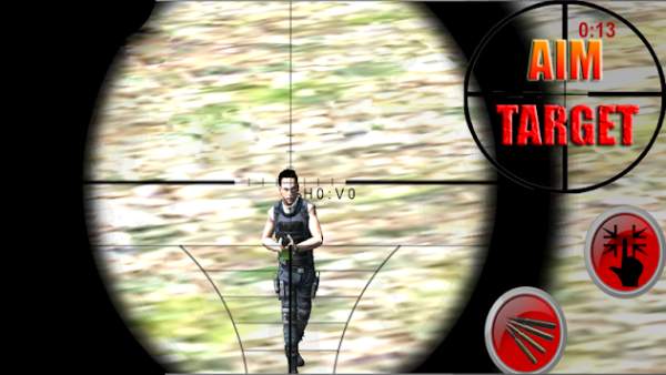 Sniper Tentara Camp Serangan screenshot 6