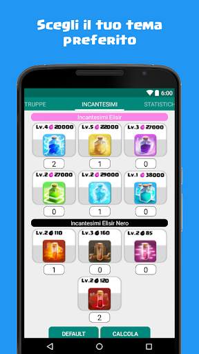 Calculator for Clash of Clans screenshot 8