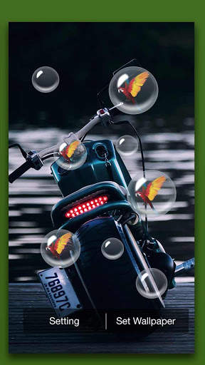Motorcycle Live Wallpaper screenshot 2