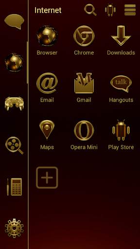 Smart Launcher theme HAMOND screenshot 3