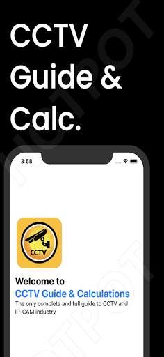 CCTV Guide / Calculator screenshot 1