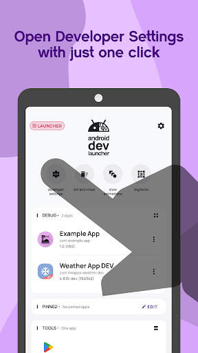 android dev launcher screenshot 3
