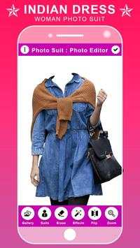 Indian Woman Dress Photo Suit screenshot 7