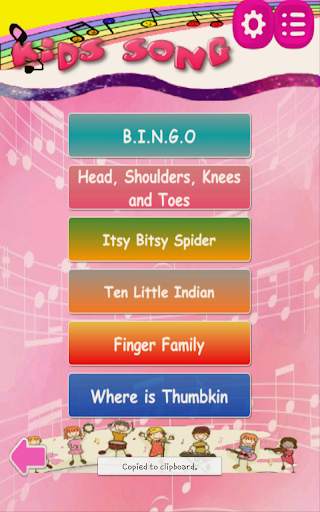 Popular Kids Song Free and Offine - English screenshot 12