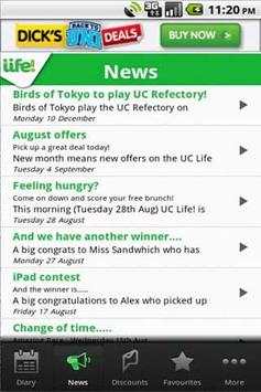 UC Life! screenshot 5
