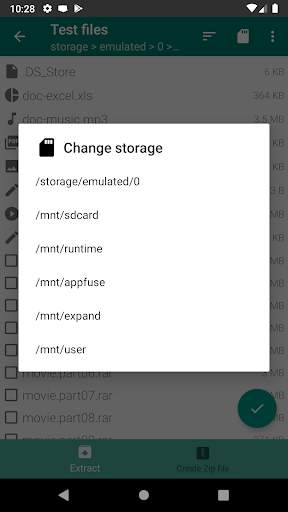 Easy Unrar Unzip & zip (noads) screenshot 6