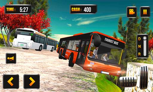Uphill offroad tour Bus Driving Simulator screenshot 1