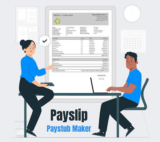 Payslip: Paystub Maker screenshot 1
