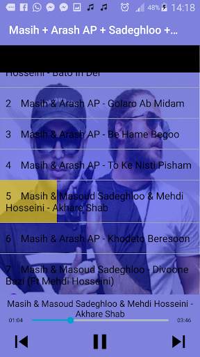 جديد اهنك مسيح اراش اب  - Masih Arash AP New Music screenshot 3