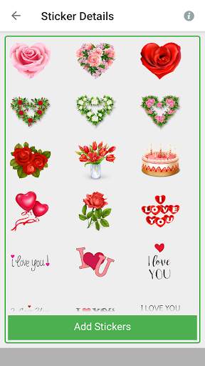 New Love Stickers - WAStickerApps screenshot 4