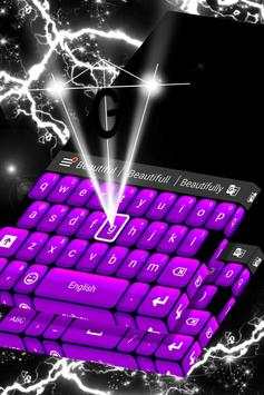 Purple Theme Keyboard screenshot 4