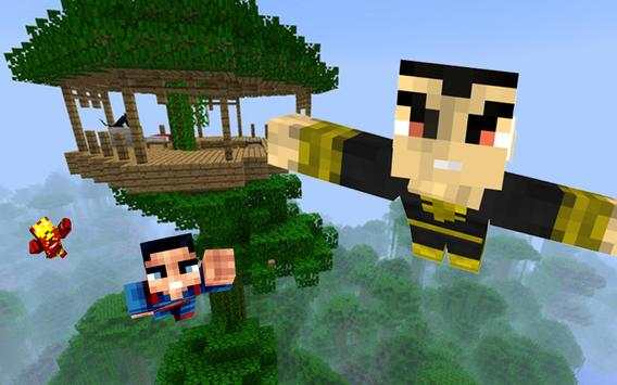Superhero MOD for Minecraft screenshot 2