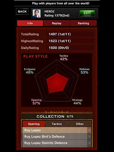 chess game free -CHESS HEROZ screenshot 11