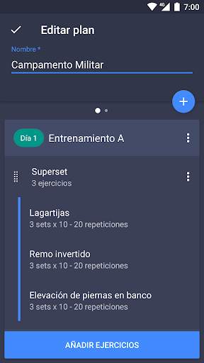 Rutinas de ejercicio gimnasio screenshot 2