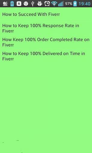 Success with Fiverr as Seller скриншот 2
