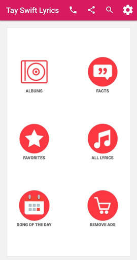 Tay Swift Lyrics Offline screenshot 2