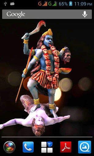 3D Maa Kali Live Wallpaper screenshot 5