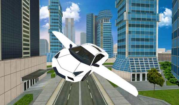 Flying Car Real Driving 2018 screenshot 1