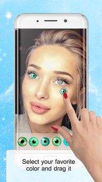 Edit Wajah: Mengubah Warna Mata screenshot 1