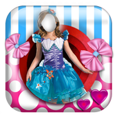 Girl Fancy Dress Photo Maker icon