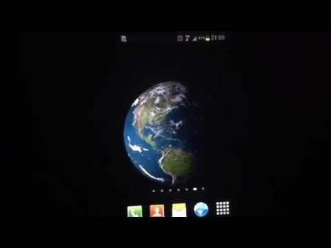 Earth Live Wallpaper 3d screenshot 1