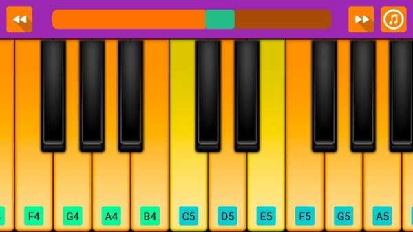 Yellow Piano screenshot 2
