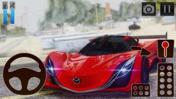 Car Driving Simulator Mazda screenshot 2
