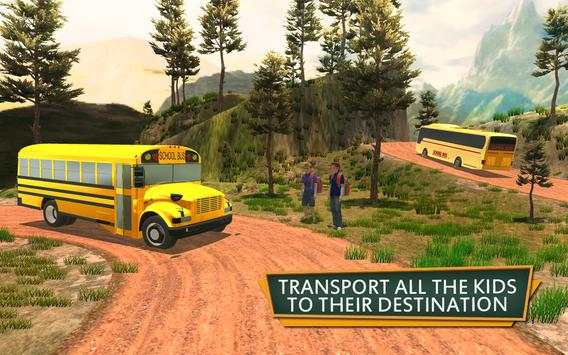 Training School Bus Highway Driving NYC Simulator screenshot 3
