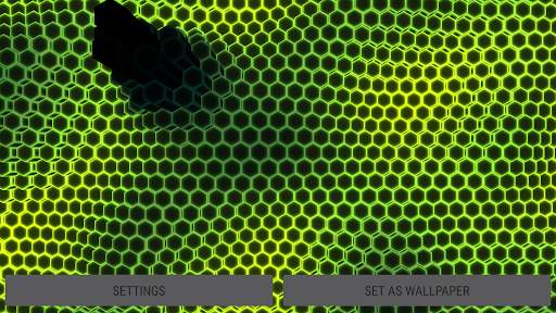 Neon Cells Particles 3D Live Wallpaper screenshot 16