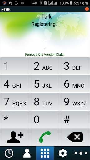 i-Talk Itel Mobile Dialer Voip screenshot 1