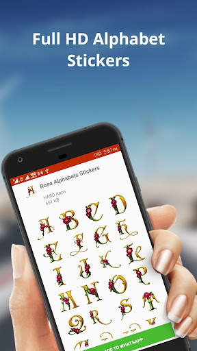 Fancy Alphabet Stickers For WhatsApp WAStickersApp screenshot 3