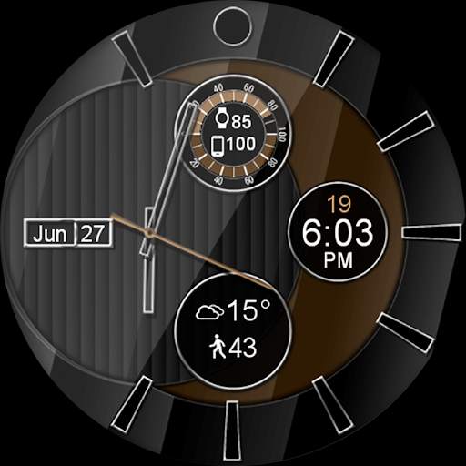 Glass Reflecto HD Watch Face screenshot 18