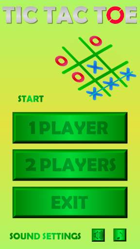Tic-Tac-Toe for 2 players screenshot 1