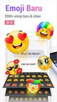 Rainbowkey Keyboard - Emoji Lucu,Stiker,Tema,Gif screenshot 2