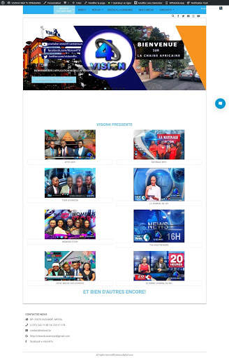 VISION4 WEB TV screenshot 1