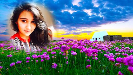 Flower Hill Pics Editor-Frames screenshot 7