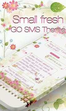 GO SMS PRO SMALL FRESH THEME screenshot 1