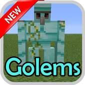 Golems MOD for MCPE 1.0.0