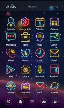 Color Neon GO Launcher Theme screenshot 3
