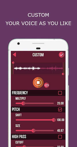 Sexy voice changer screenshot 2